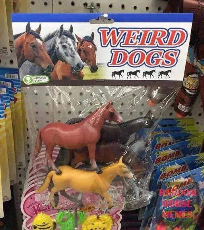 Funny horse toys