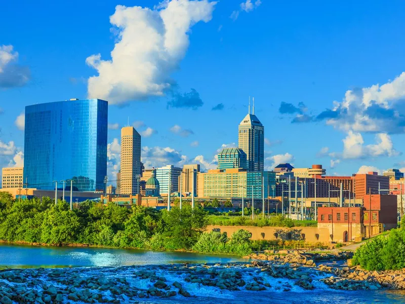 Indianapolis skyline, Indiana