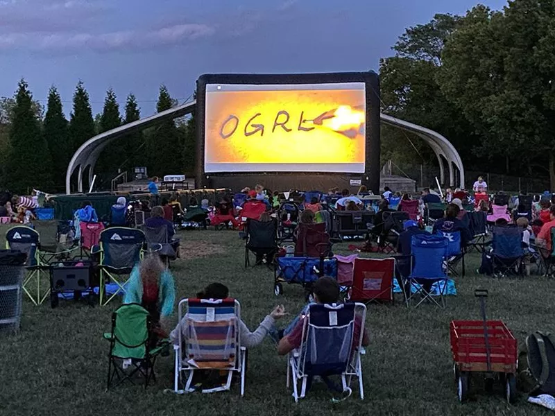 Movie at the Louisville Zoo