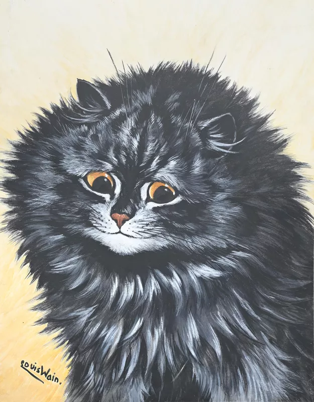 ‘Black Cat’ by Louis Wain