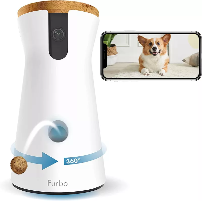 Furbo dog treat dispenser and camera