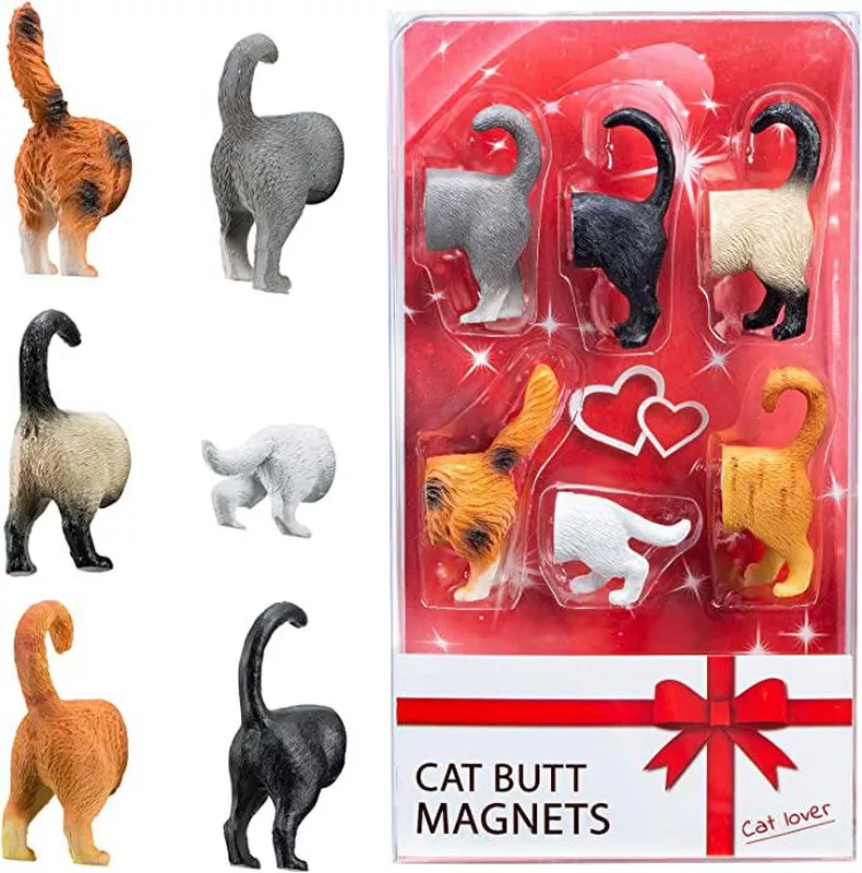 Cat Butt Refrigerator Magnets