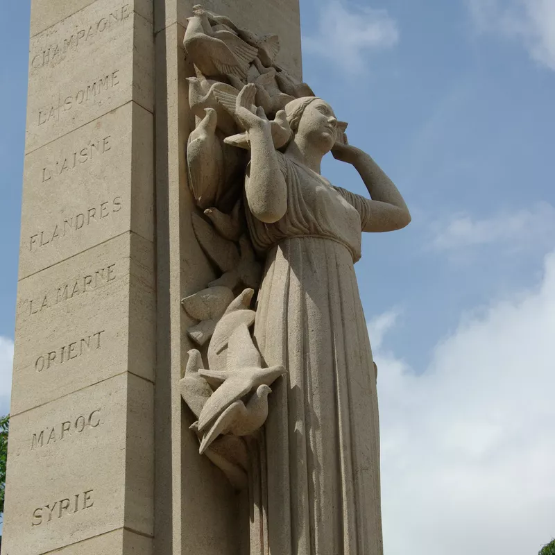 Monument to Carrier Pigeons in Lille, France