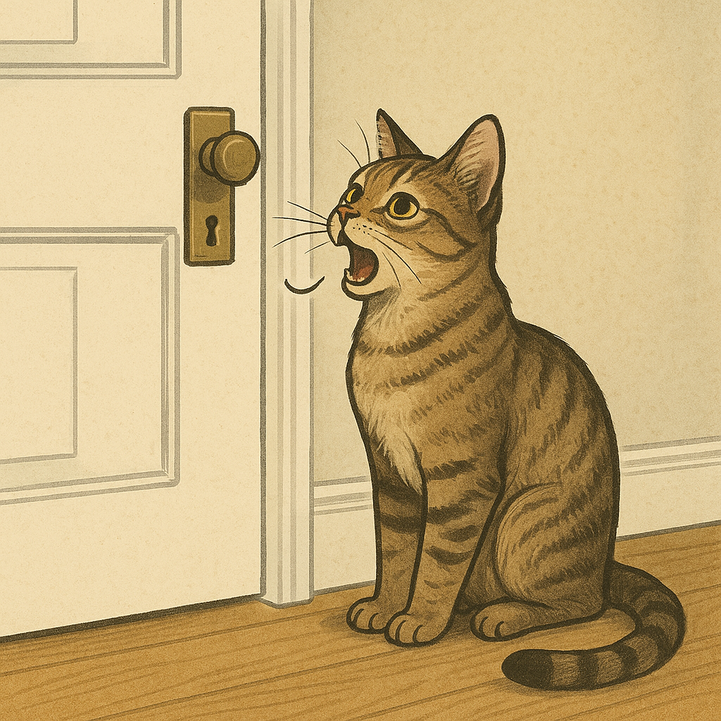 The tiny squeak at the door is a negotiation tactic