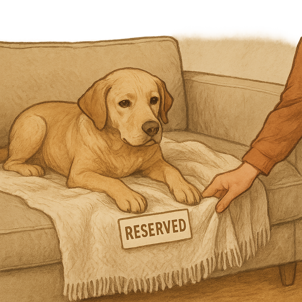 Blanket law: once it's draped, it's theirs