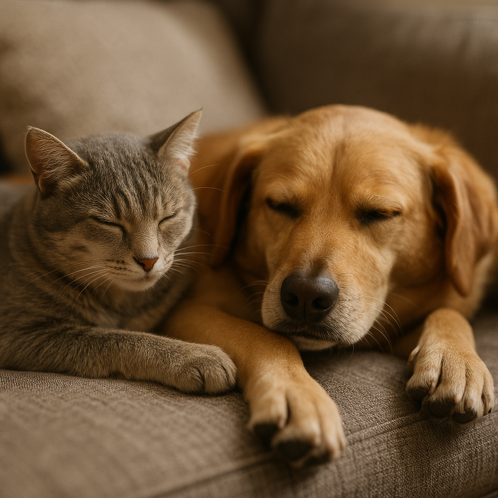 The polite paw: contact without the clamp