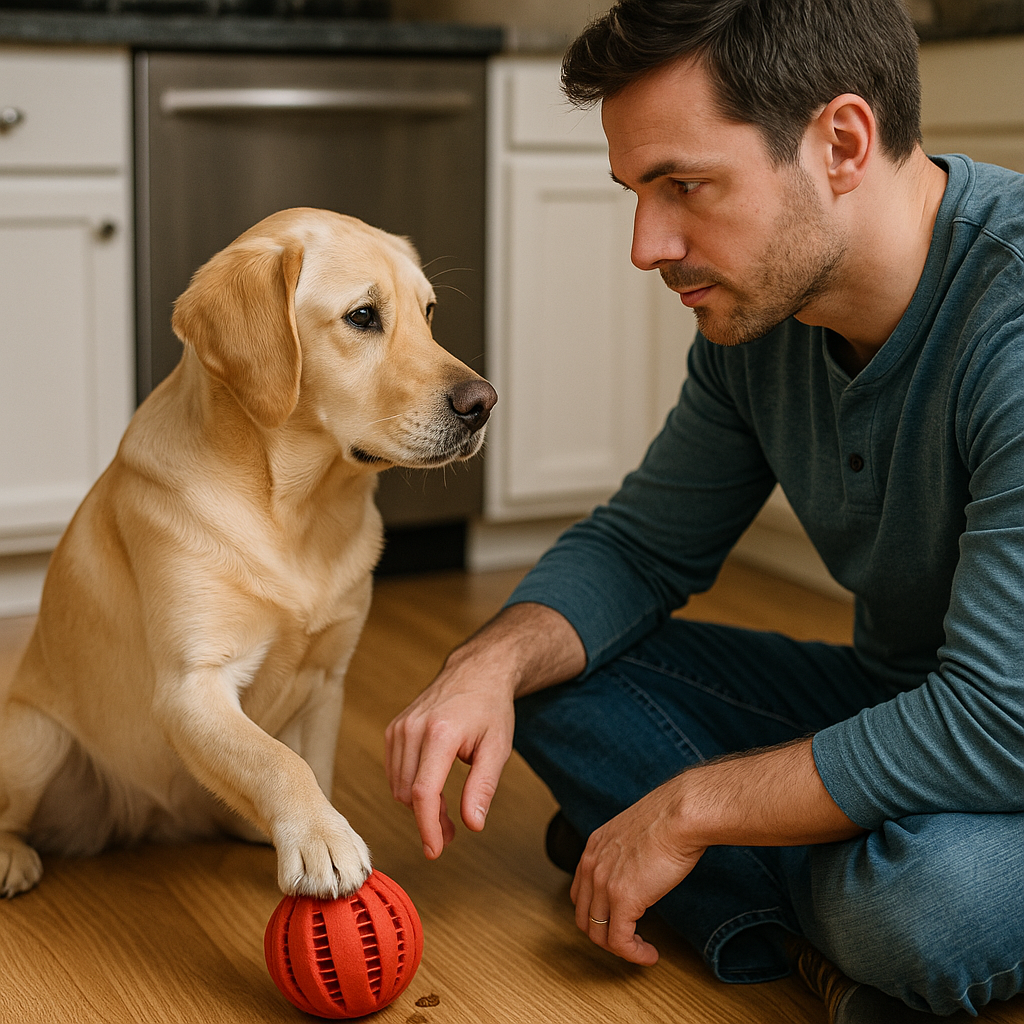 The toy that turns you into the referee (not the thrower)