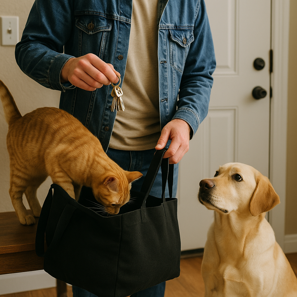 The Key-Jingle Ritual and the Backpack Inspection
