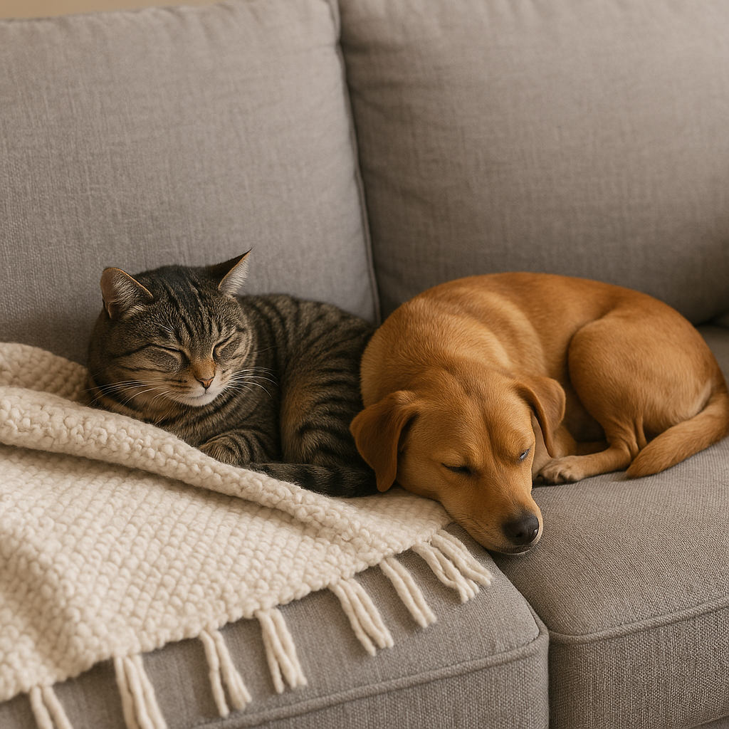 Blanket-edge sharing tells you who feels safe