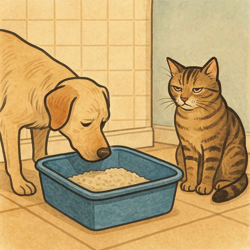 The litter box buffet argument nobody asked for