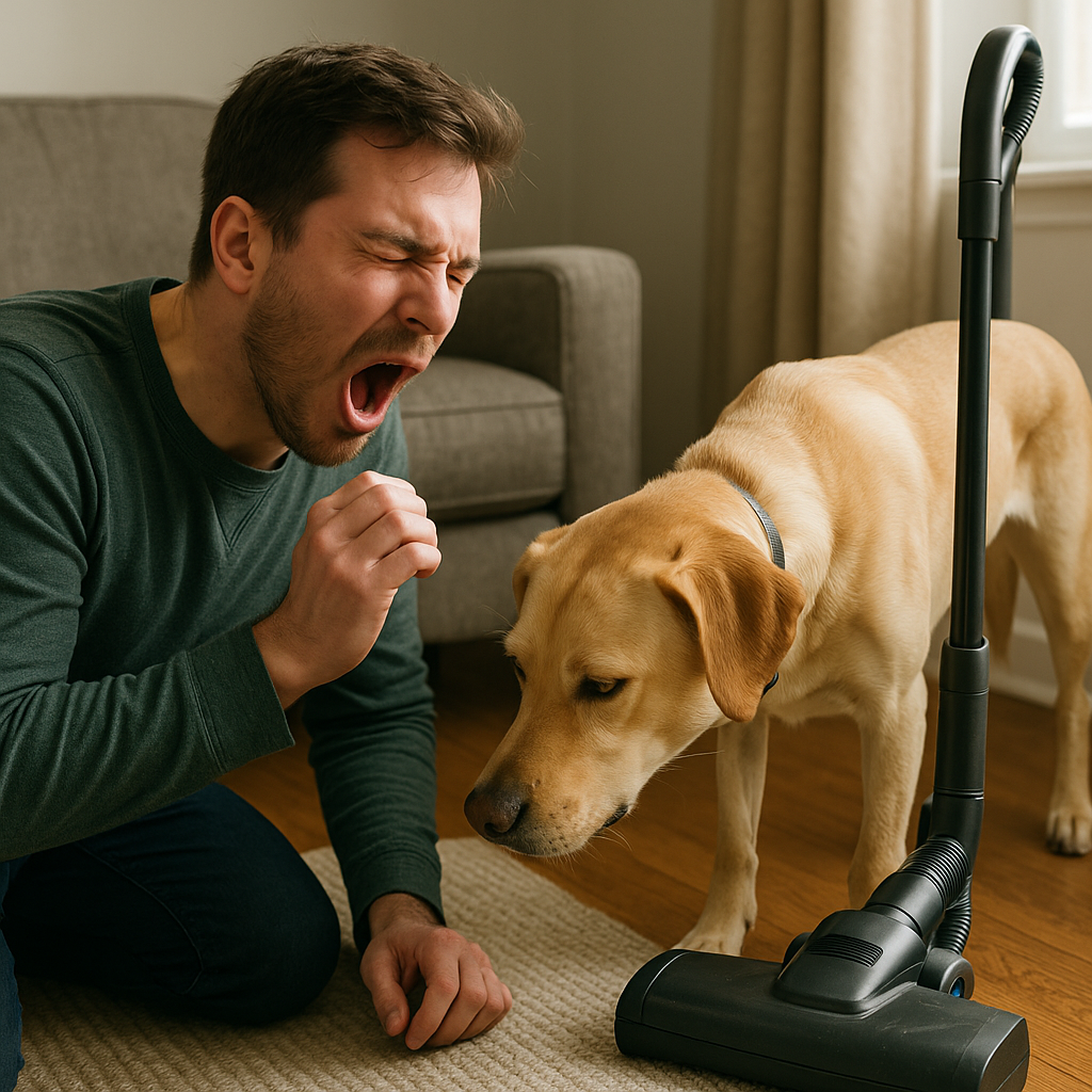 The fake sneeze that resets the room