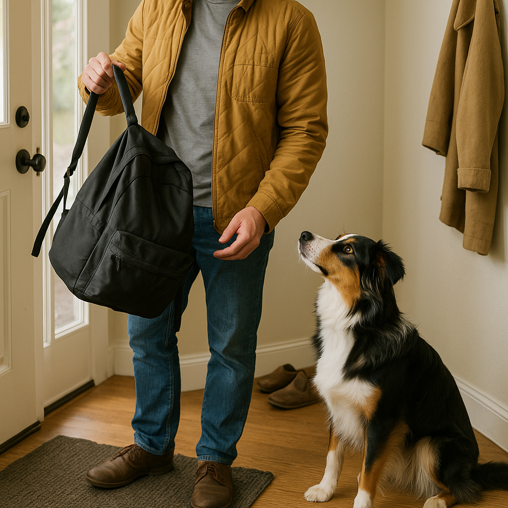 Why bags and coats make them start directing traffic